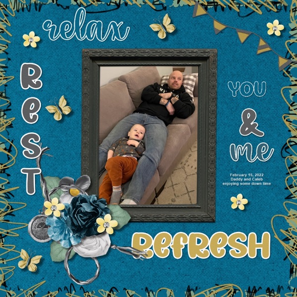 Relaxing with Daddy