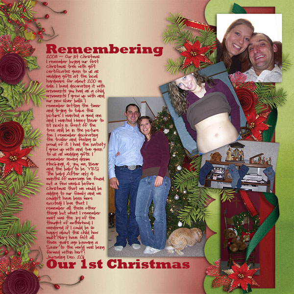 Remembering Our 1st Christmas