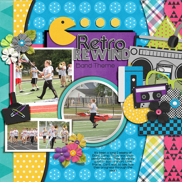 Retro Rewind Band Camp Performance