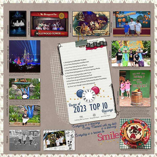 Review of 2023 Top 10 Blessings
