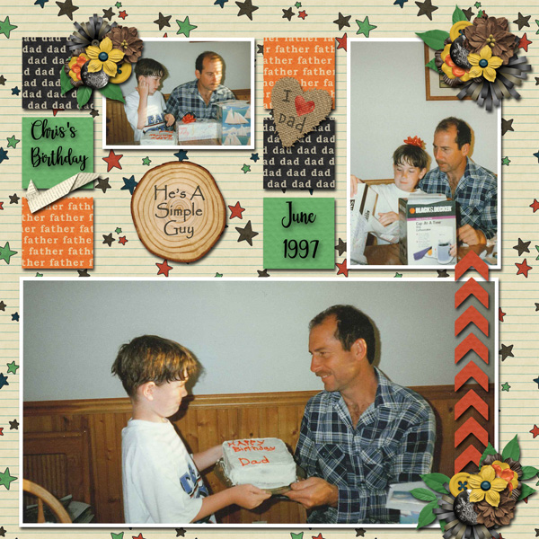 Reward Kit Challange July-Used Simple Guy Kit by GS