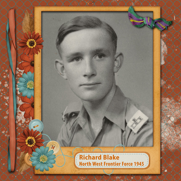 Richard Blake, North West Frontier Force Rifles, 1945