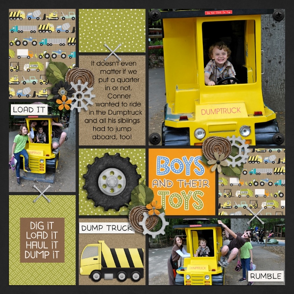 Ride On Dump Truck