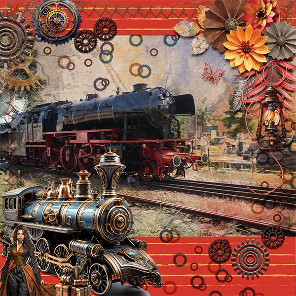Ride on the steam train