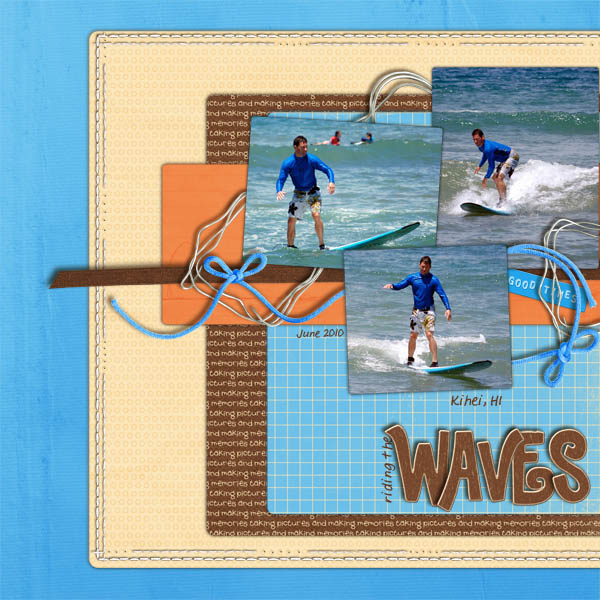 ridin the waves