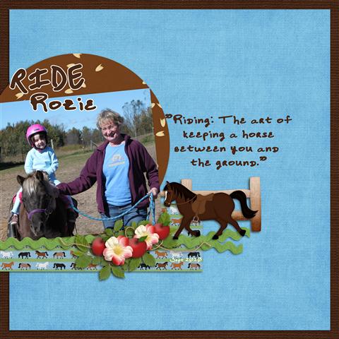 Riding Rozie