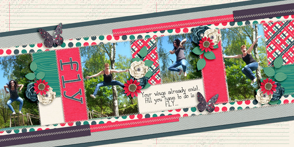 River Rose - You can fly / Aprilisa Designs - Picture Perfect 89 TP2