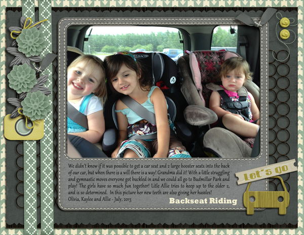Road Trip - Backseat Riding!