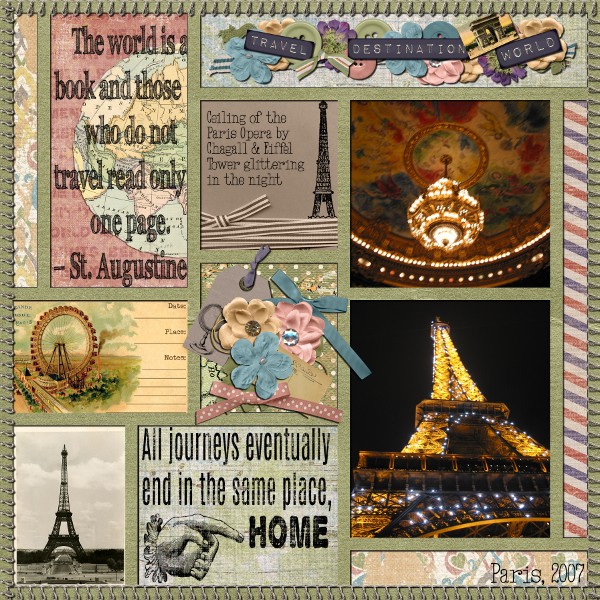 Roam around the world: Paris