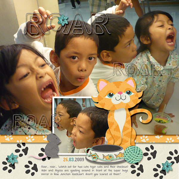 Roar like a tiger