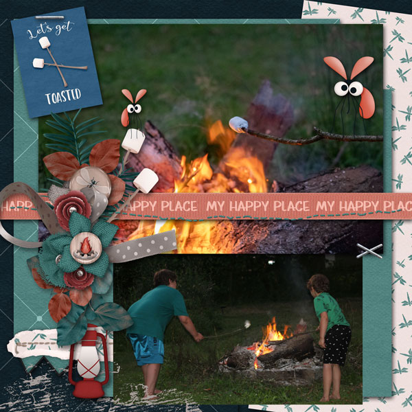 roasting Marsh mellows
