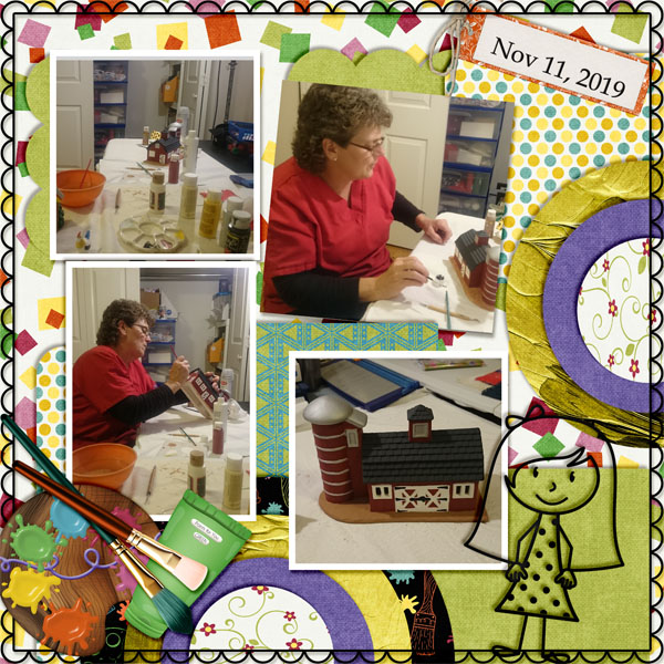 Robbin Painting ceramic's