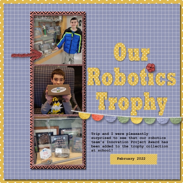 Robotics Trophy - Feb22 Mini Kit Challenge