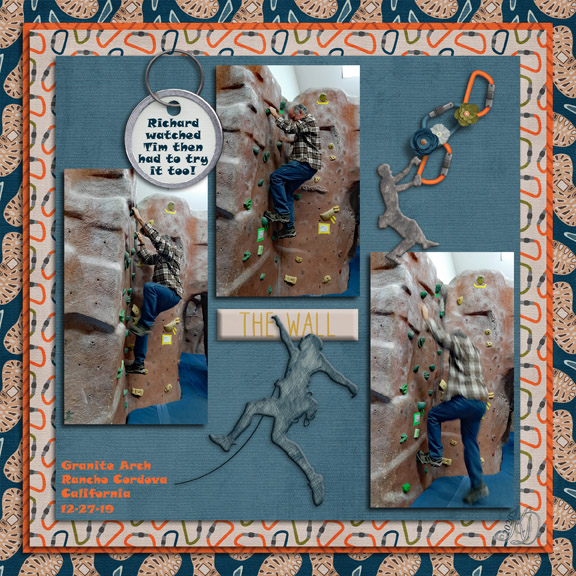 Rock climbing