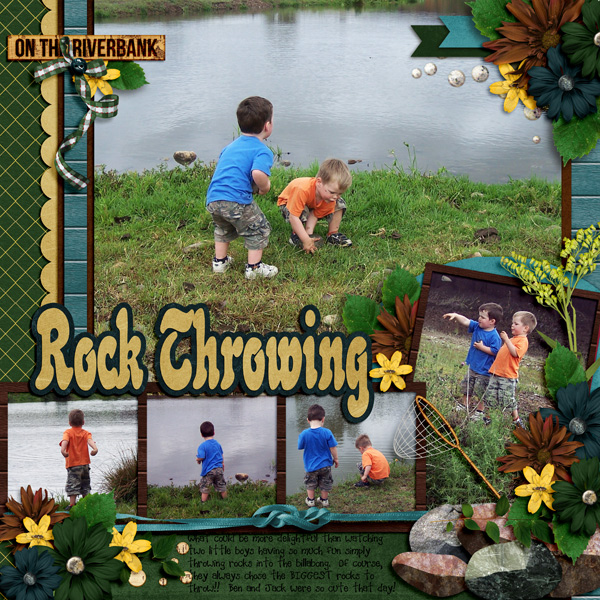 Rock throwing
