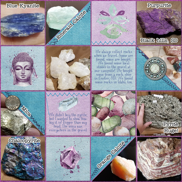 Rocks from our trip