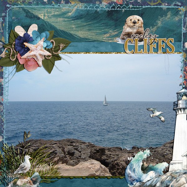 rocky cliffs