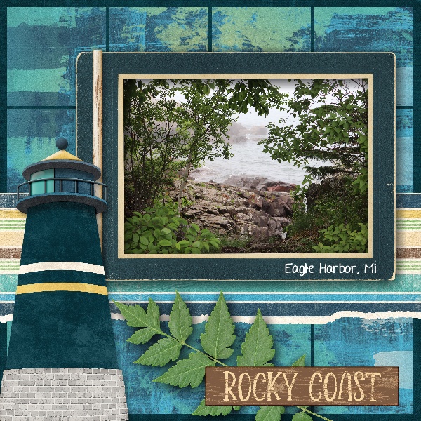 Rocky Coast - Eagle Harbor