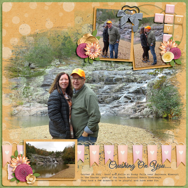 Rocky Falls in Eminence, MO 10.29.2021