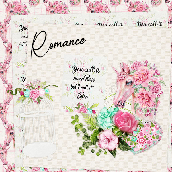 Romance Baby By Cutie Pie Scraps
