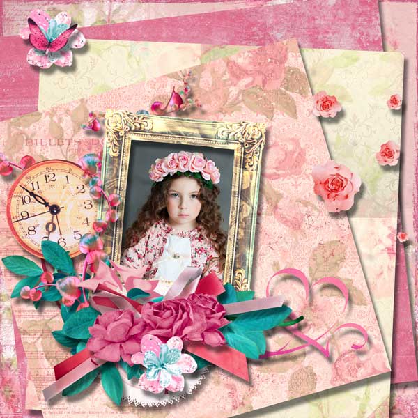 Romantic Shabby Rose