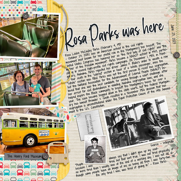 Rosa Parks was here