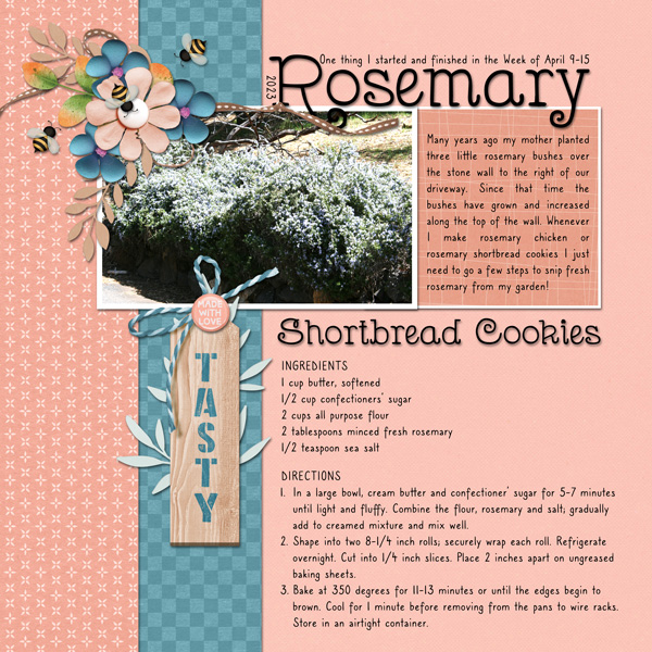 Rosemary Shortbread