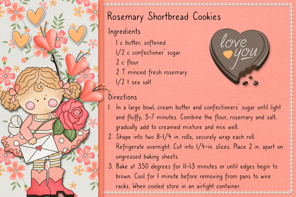 Rosemary Shortbread