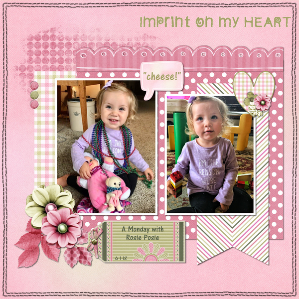Rosie June 2018; July 2020 Jumpstart Challenge