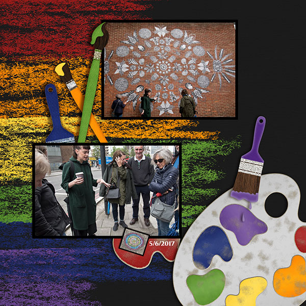 ROYGBIV Rainbow Templates
