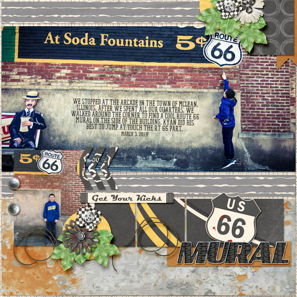Rt 66 Mural