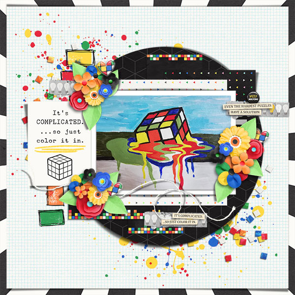 Rubik painting