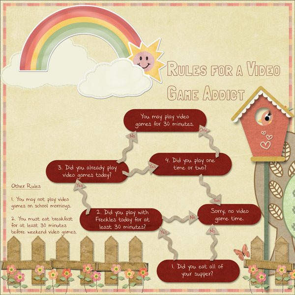 Rules for a Video Game Addict