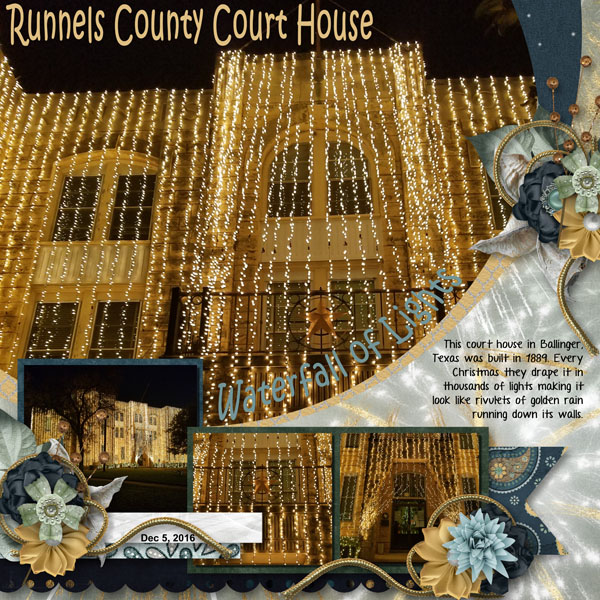 Runnels County Courthouse Christmas