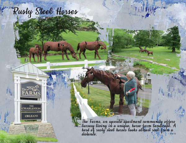 Rusty Steel Horses