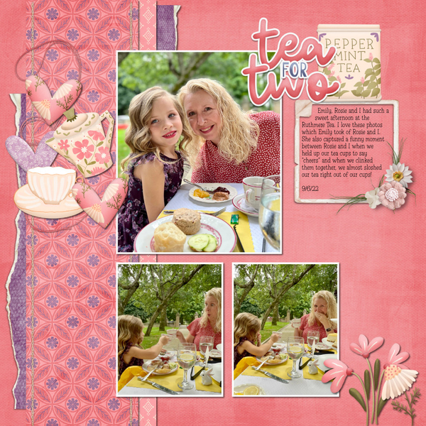 Ruthmere Tea; Rosie + Grammy