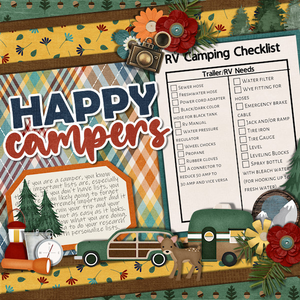 RV Camping Checklist