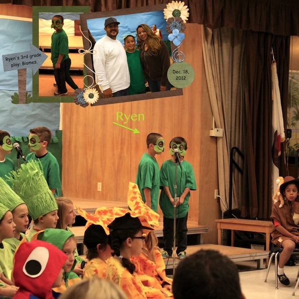 Ryen's 3rd grade play