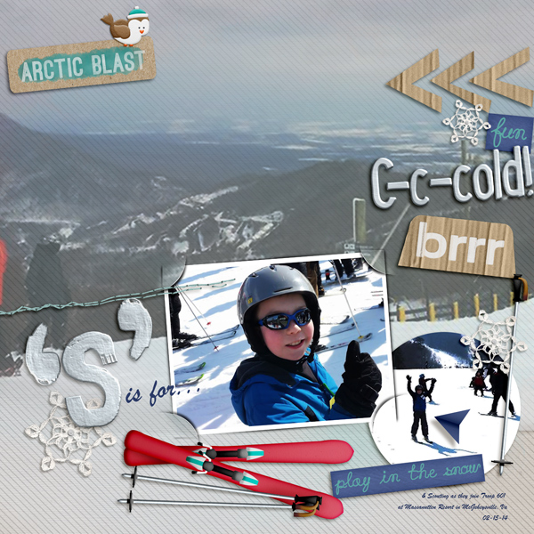 S is for Skiing