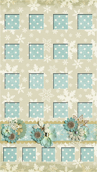 s3 wallpaper Softly Snowing
