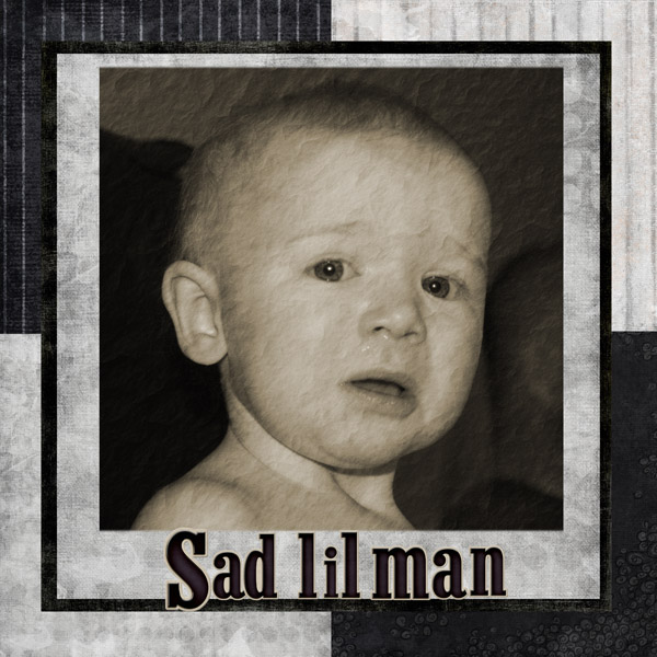 sad lil man