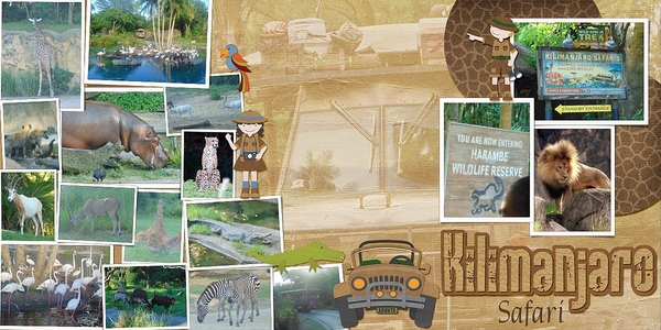 Safari - double page