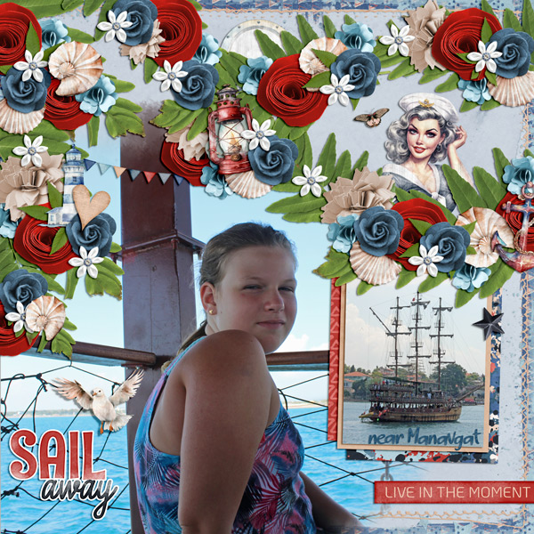 Sail away near Manavgat