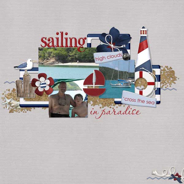 Sailing in Paradise