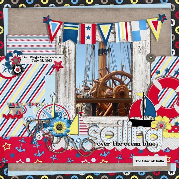sailing the ocean blue