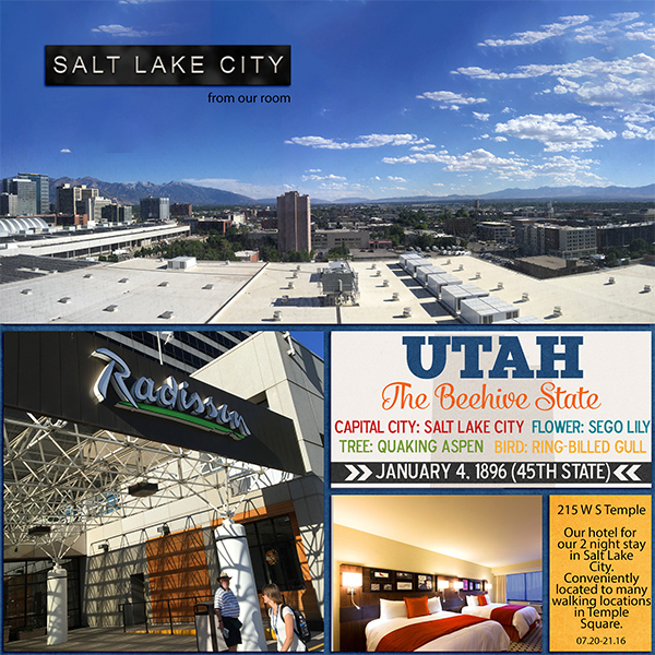 Salt Lake City- room with a view