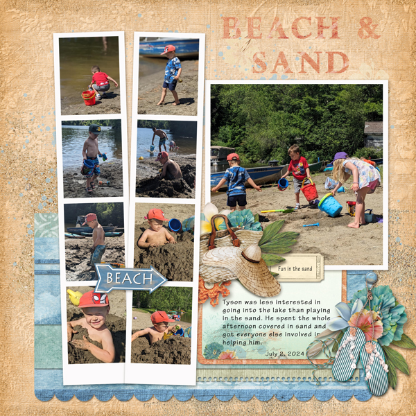 Sand everywhere