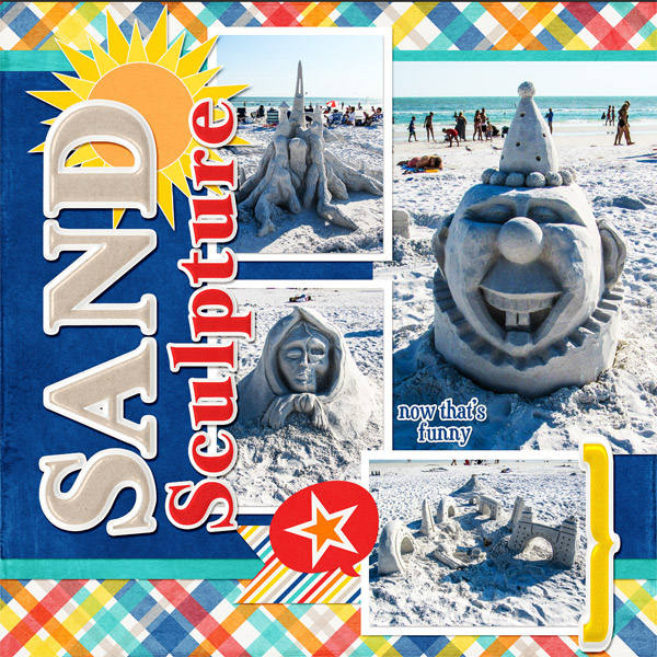 Sand Sculpture Contest - left side
