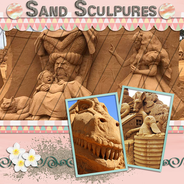 Sand Sculpures