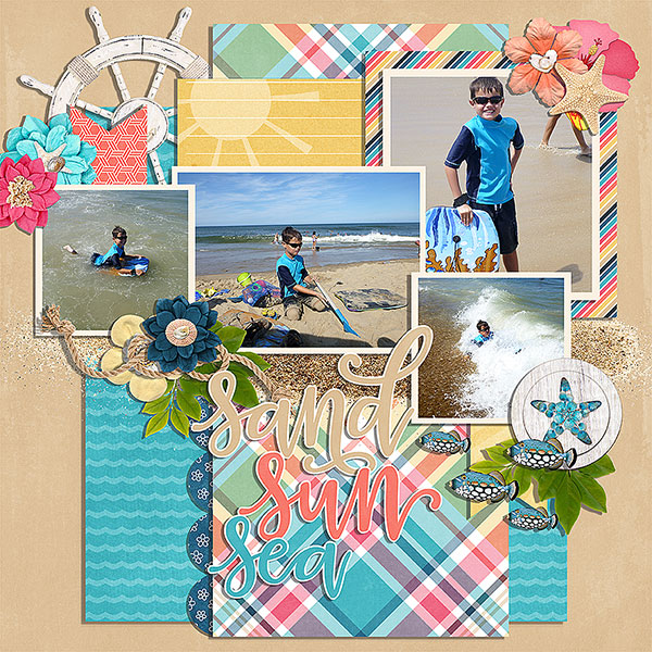 sand sea sun